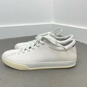 Rothy’s The Lace Up Sneaker in Bright White Size 8.5