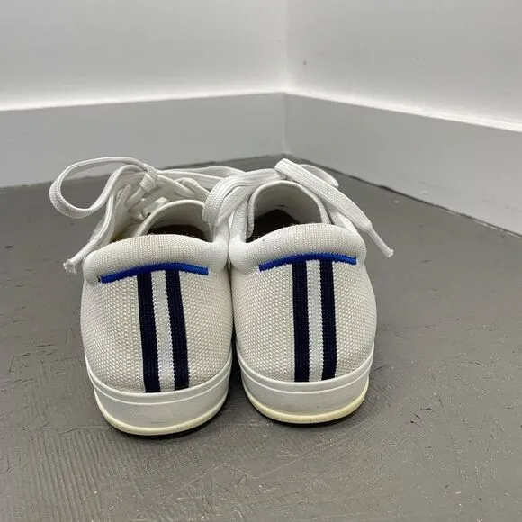 Rothy’s The Lace Up Sneaker in Bright White Size 8.5