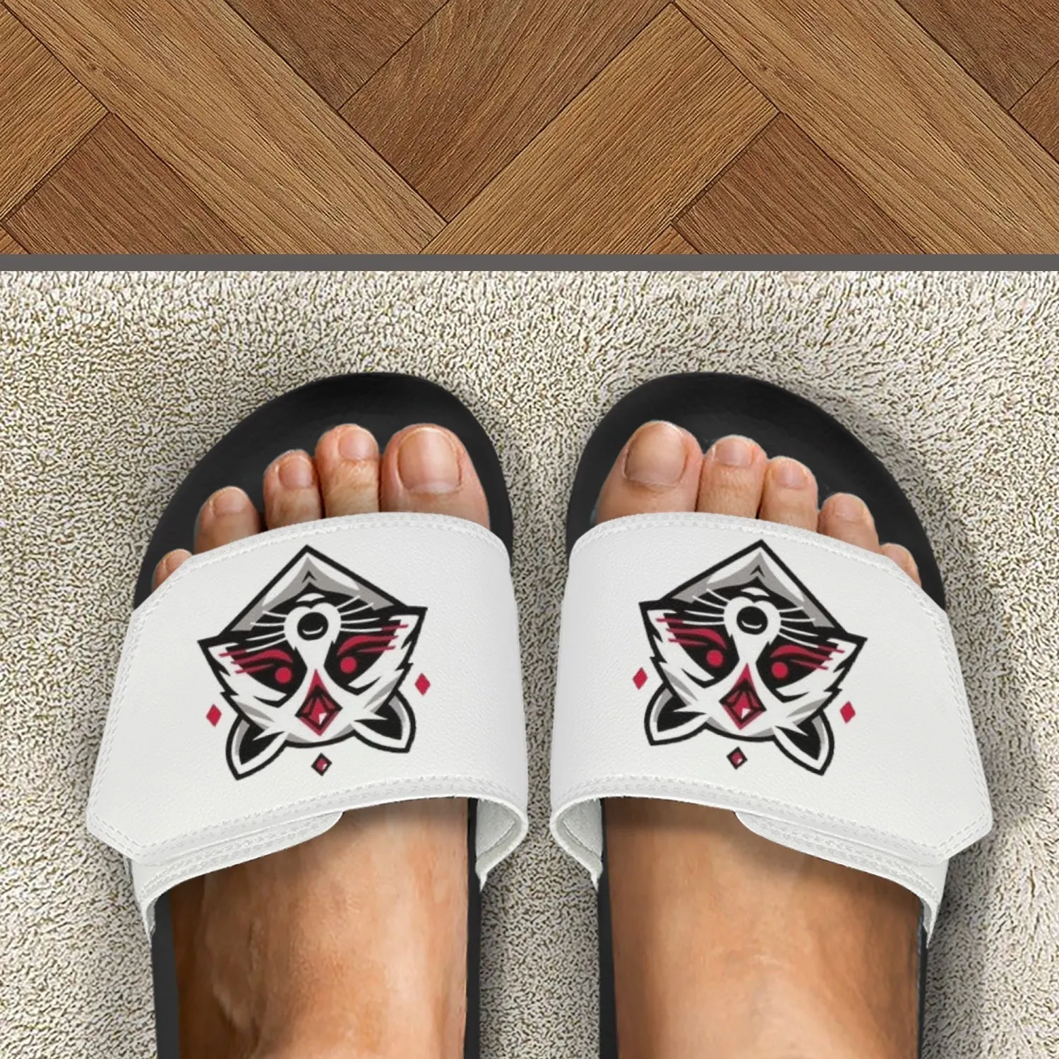 Ruby Raccoon - . Velcro slides