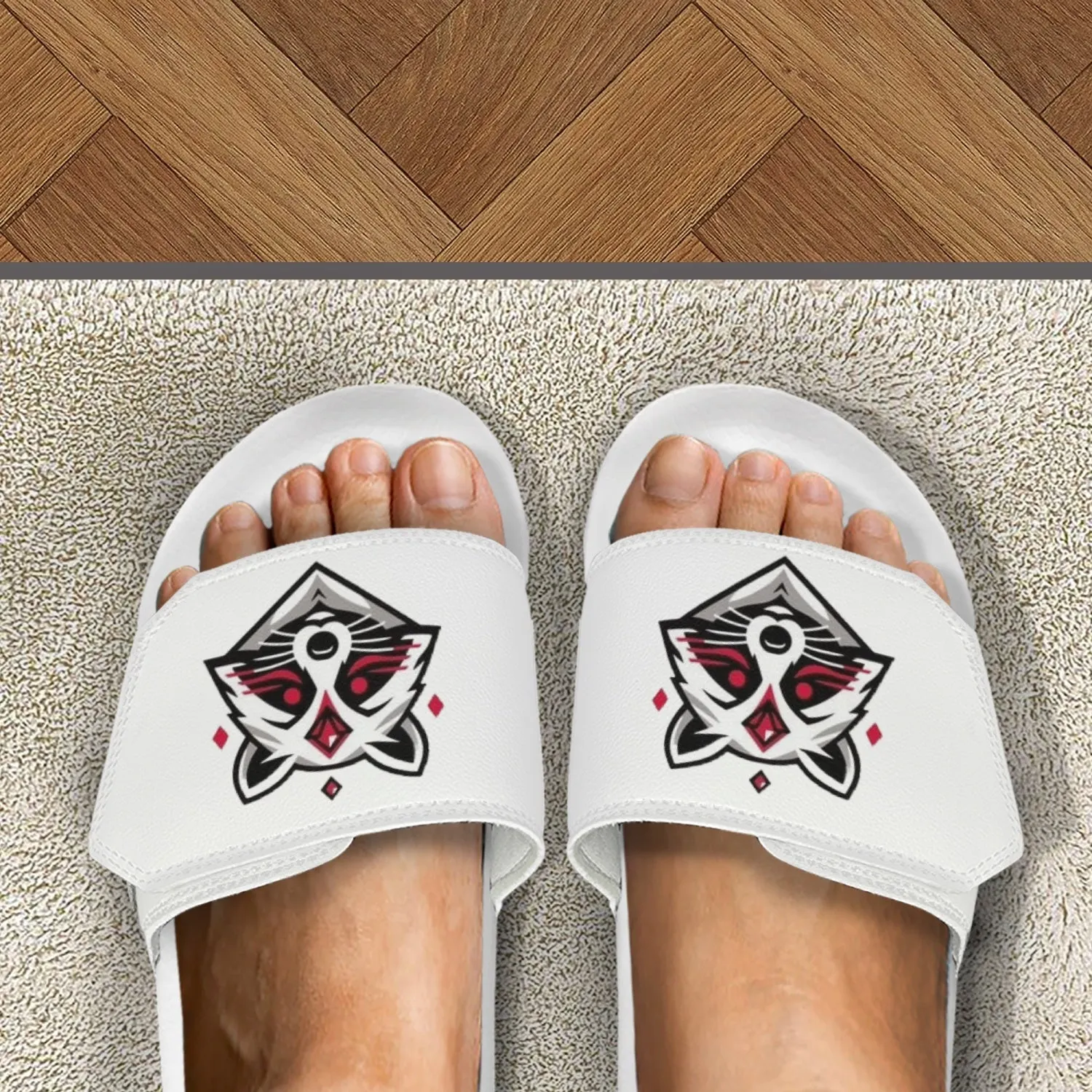 Ruby Raccoon - . Velcro slides