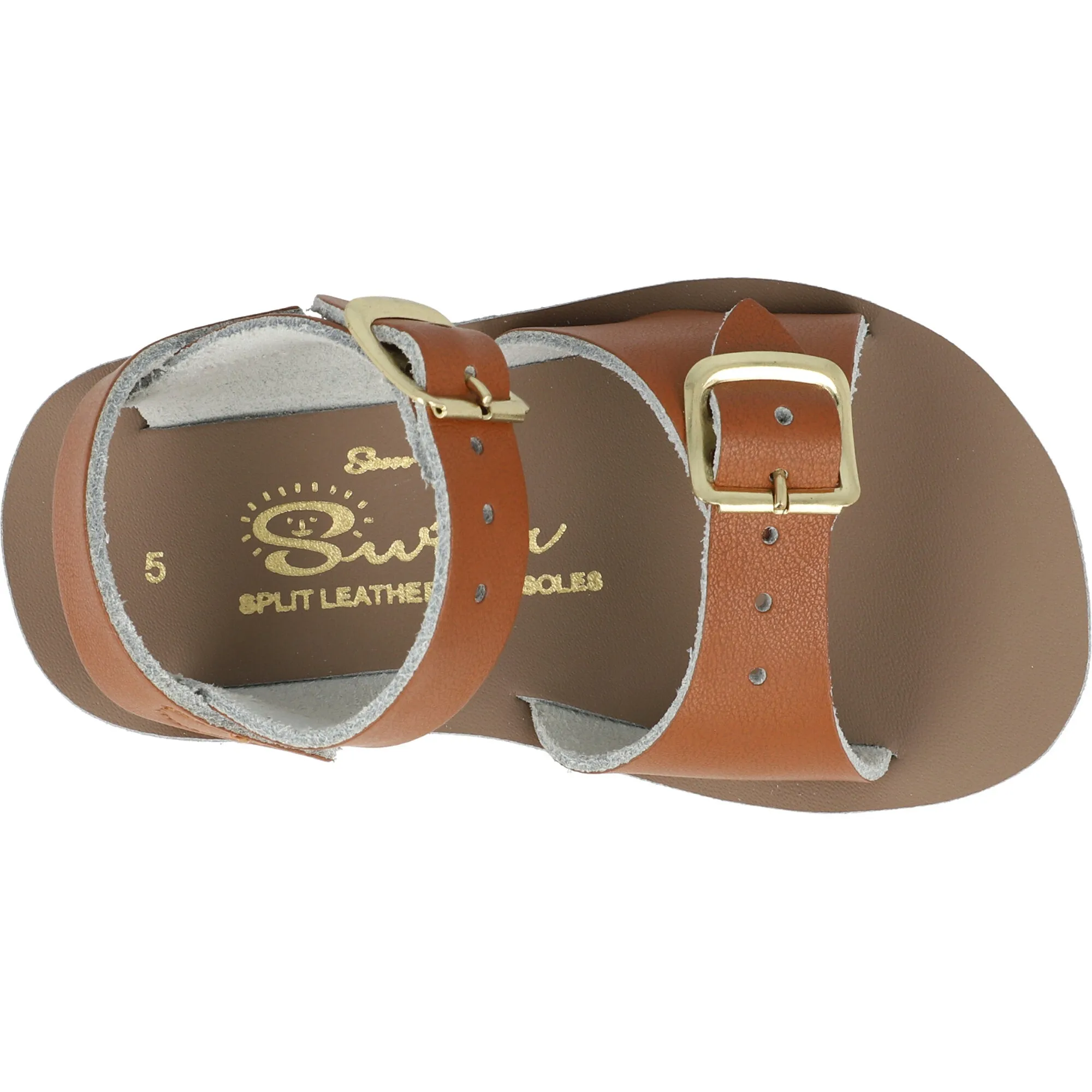 Salt Water Sun-San Surfer Tan Sandals