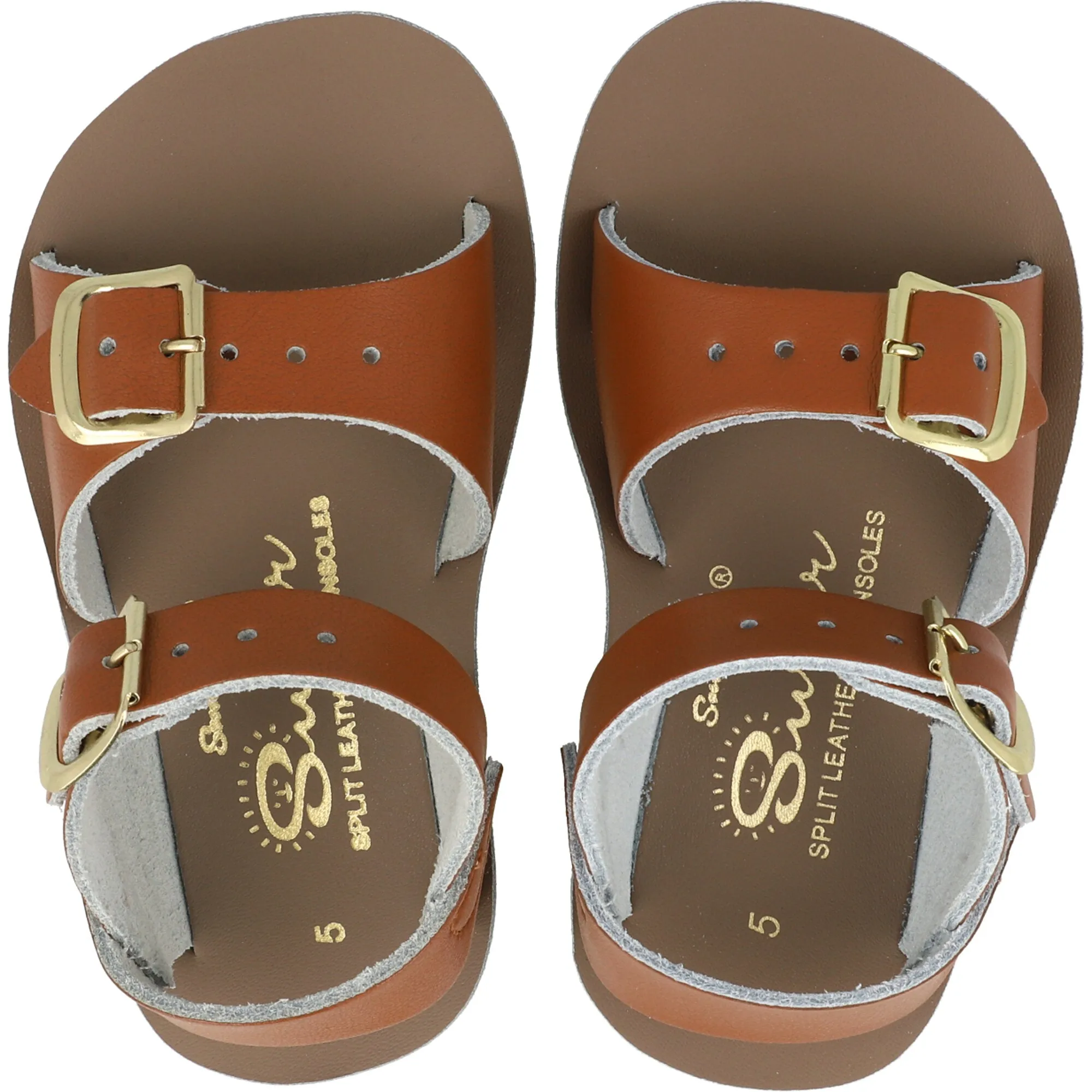 Salt Water Sun-San Surfer Tan Sandals