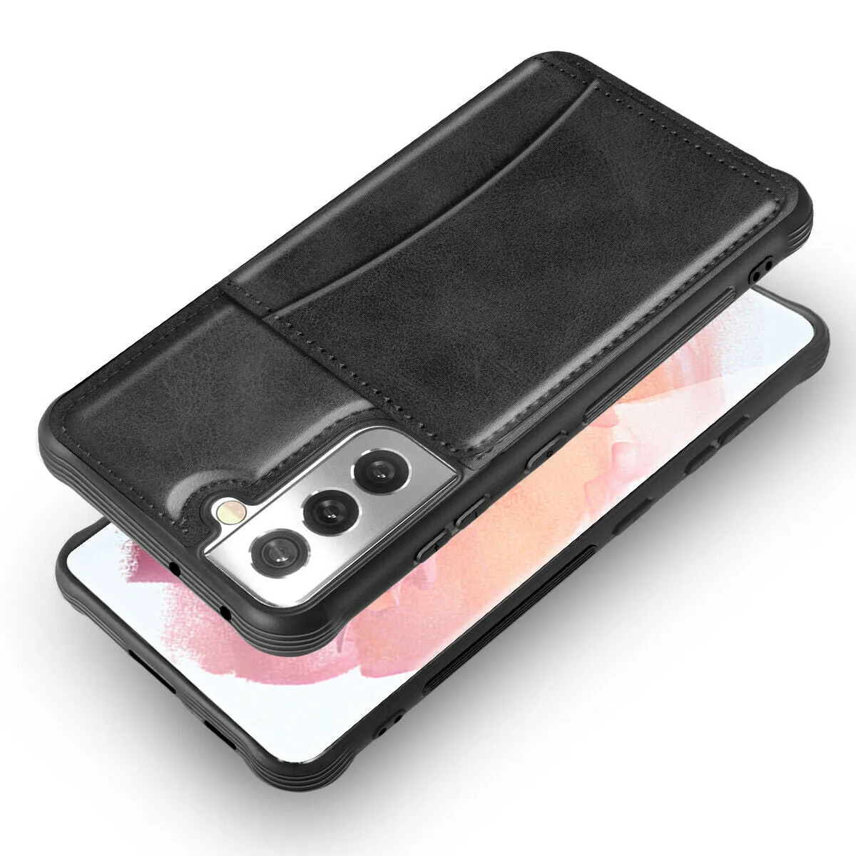 Samsung Galaxy S21  Flip Leather Card Wallet Stand Case Cover