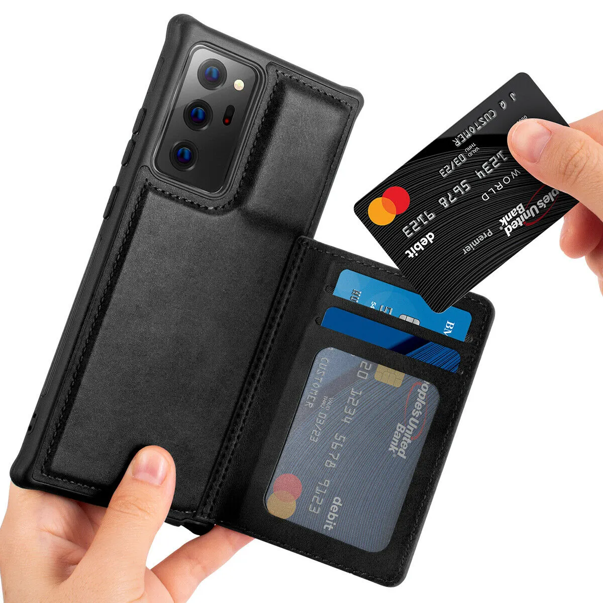 Samsung Galaxy S21  Flip Leather Card Wallet Stand Case Cover