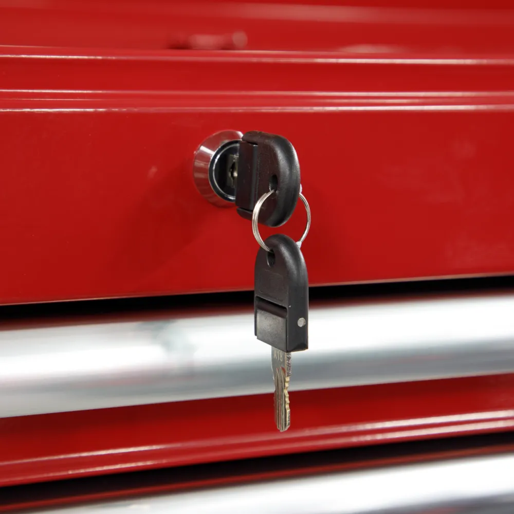 Sealey 13 Drawer Rollcab with Ball-Bearing Slides - Red - B
