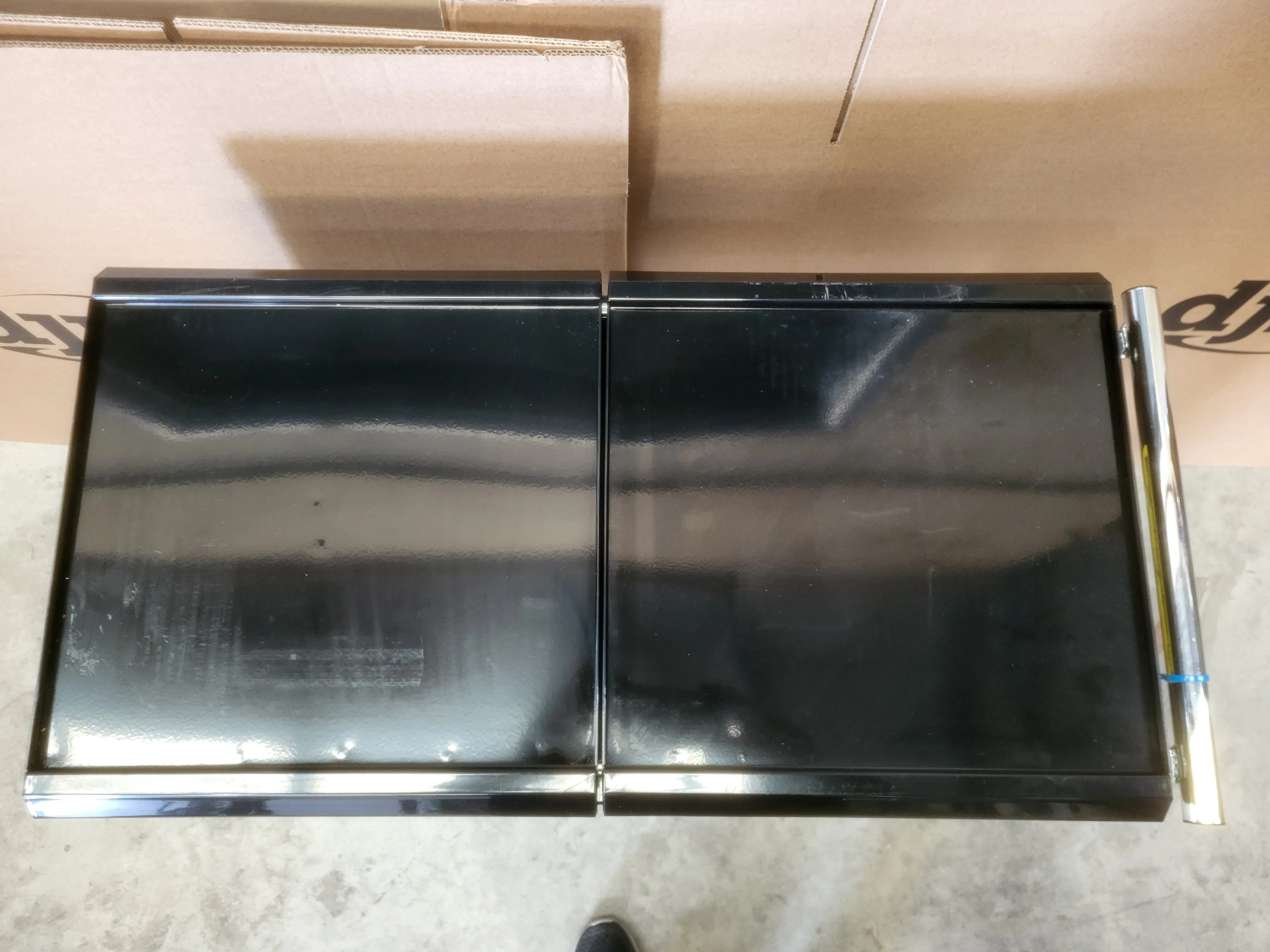 Sealey 2 Drawer Mobile Tool & Parts Trolley - Black - B