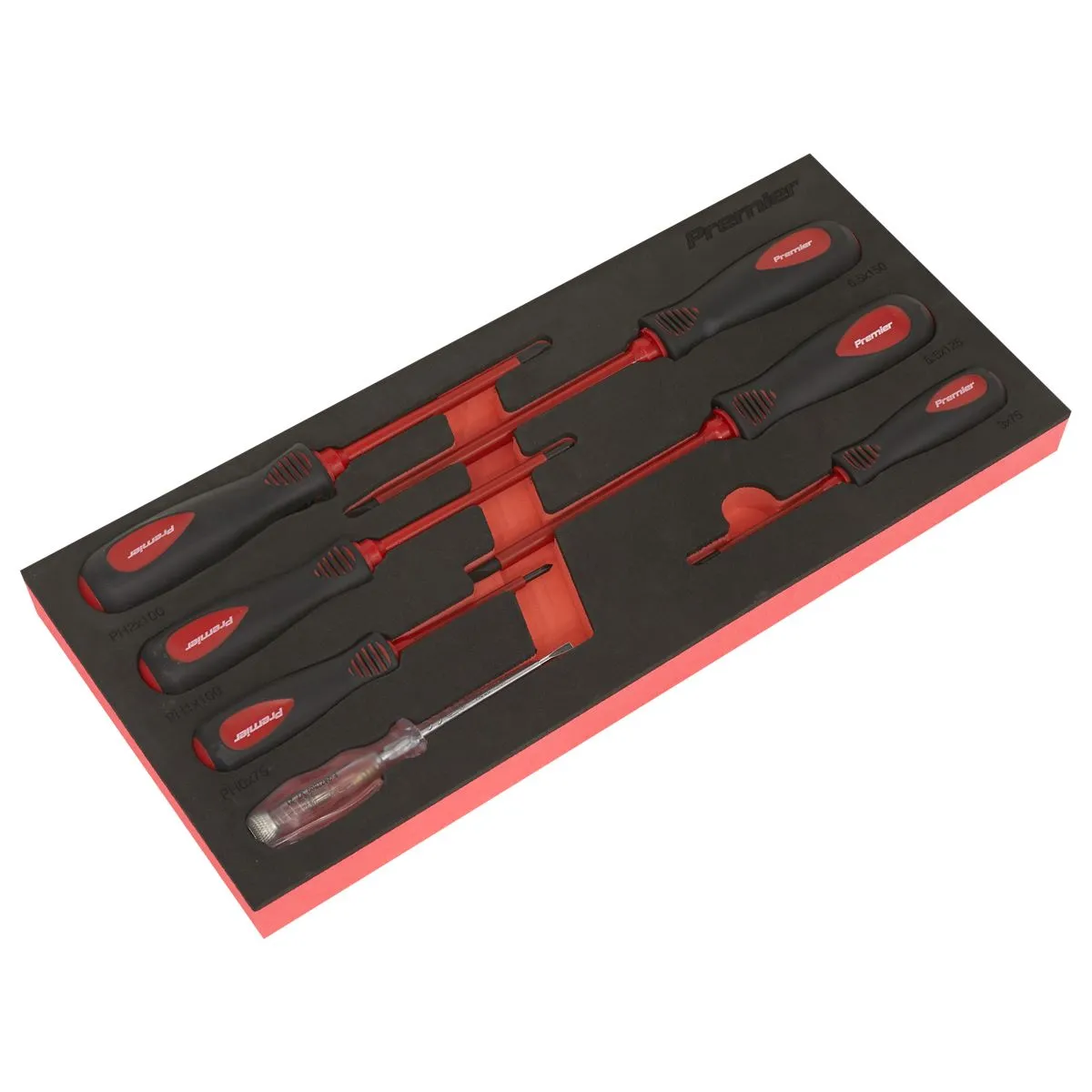 Sealey 63pc Insulated Tool Kit with 5 Drawer Topchest