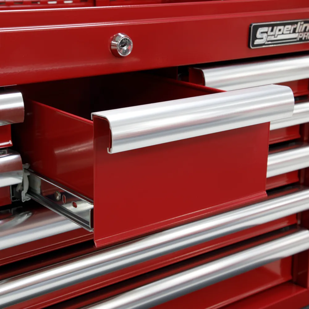 Sealey 8 Drawer Topchest with Ball Bearing Slides - Red - C