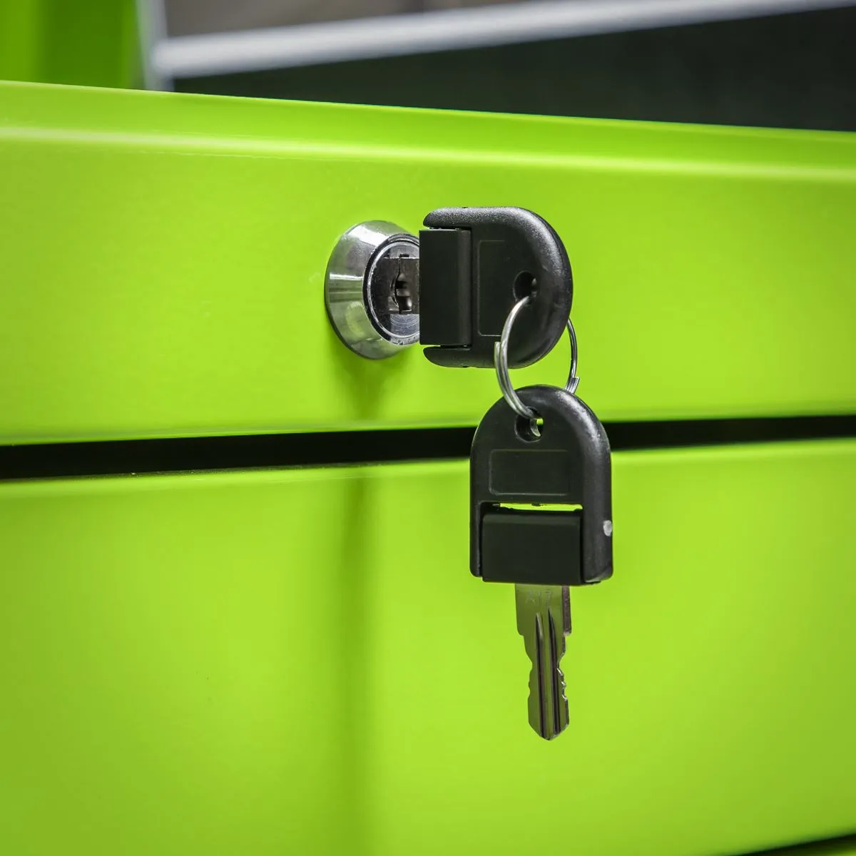 Sealey Superline Pro 4 Drawer Push-to-Open Topchest with Ball-Bearing Slides - Green
