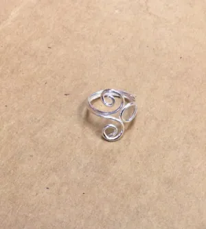 Silver Toe Ring