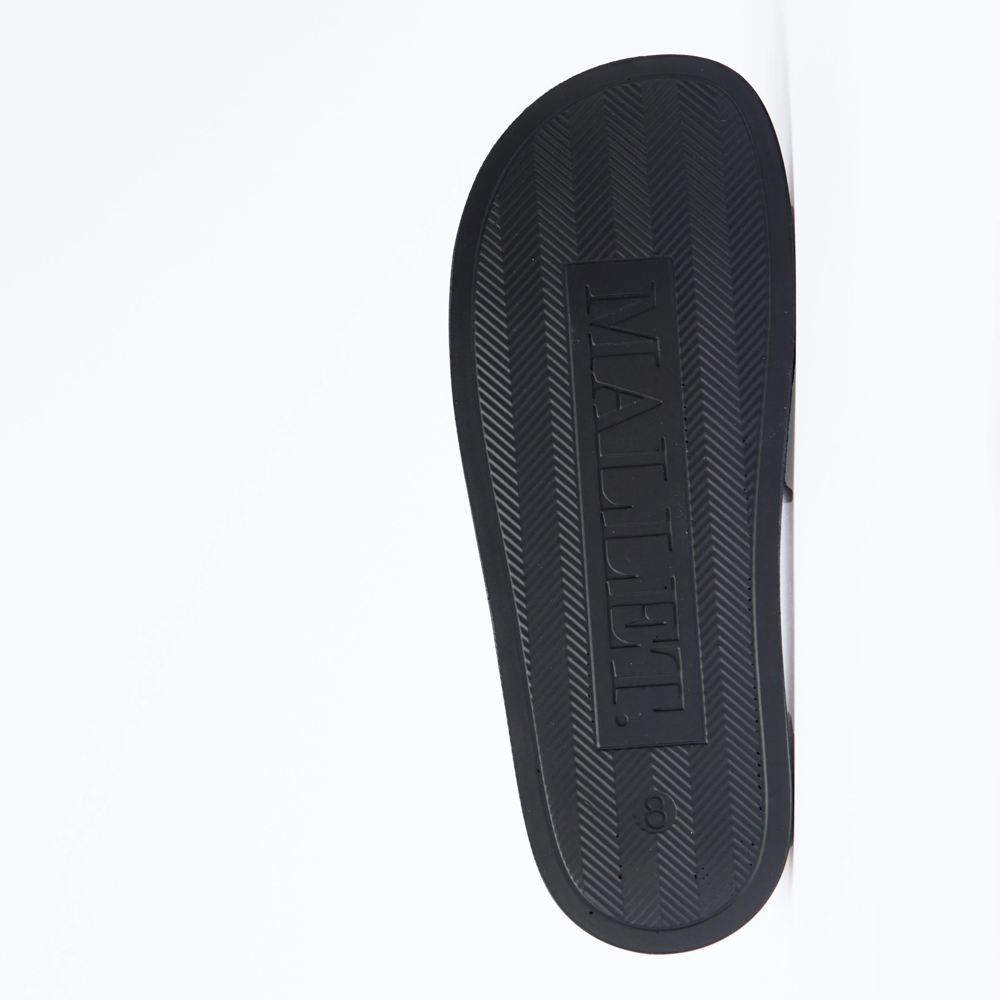 Slide Triple Black Croc