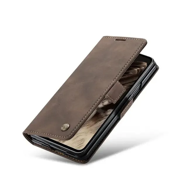 Slim Magnetic Leather Case For Google Pixel Fold