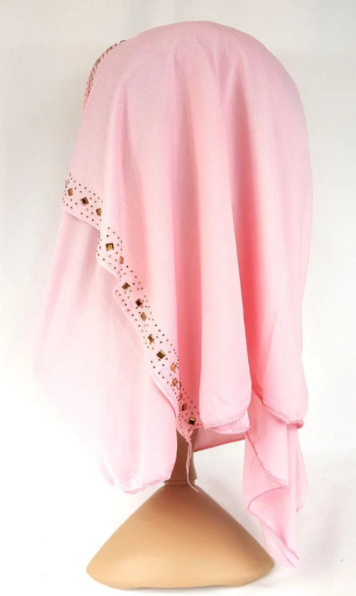 Slip On Instant Amira Style VISCOSE on-the-go Hijab Scarf ASZ0104
