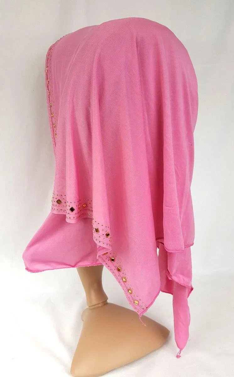 Slip On Instant Amira Style VISCOSE on-the-go Hijab Scarf ASZ0104