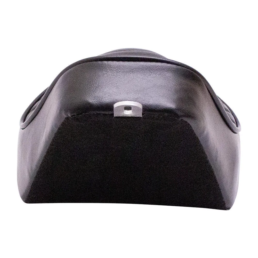 Solo Seat for Sportster Hardtail Kit - Pleated Stitch