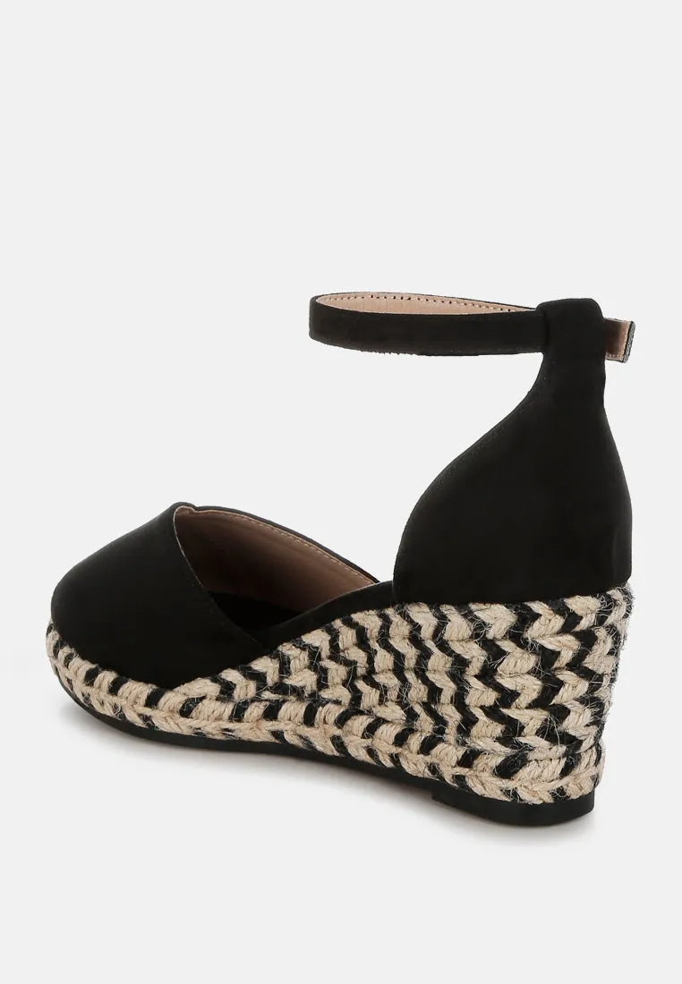 Sorcruz Wedge Heel Espadrilles Sandals