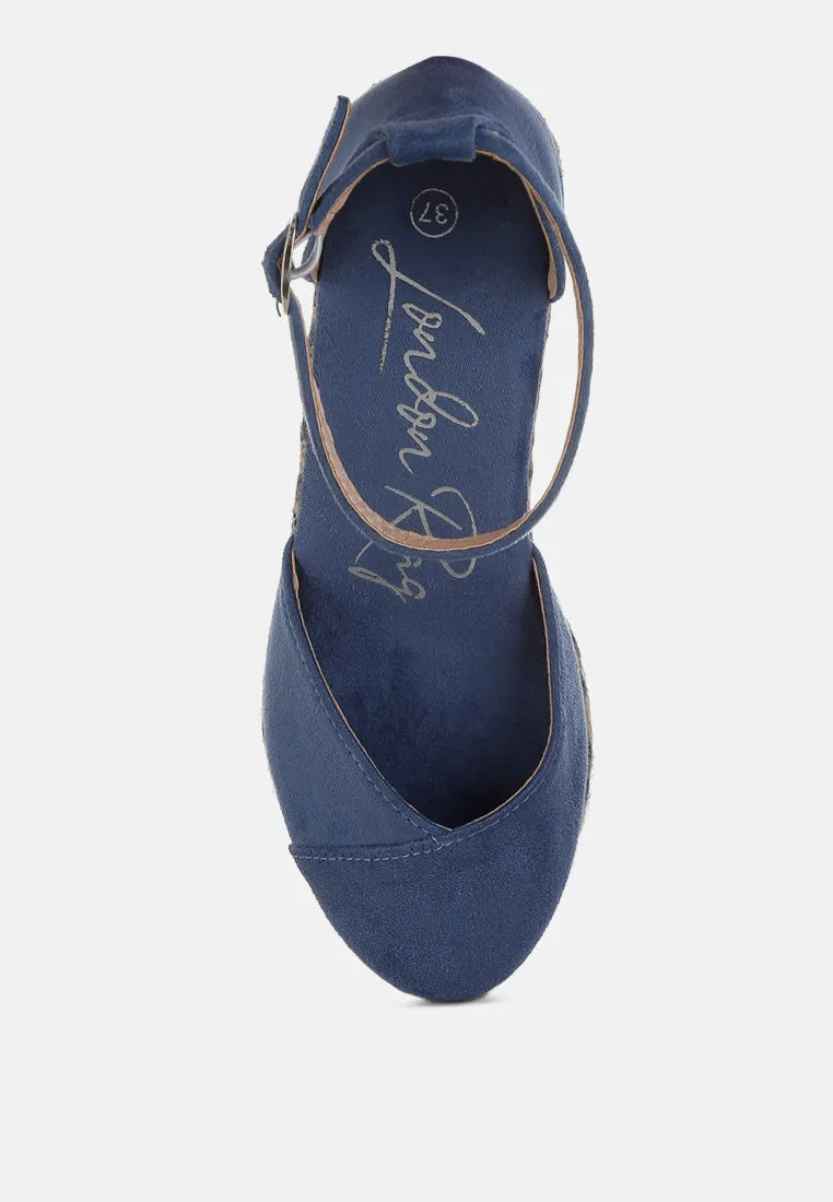 Sorcruz Wedge Heel Espadrilles Sandals