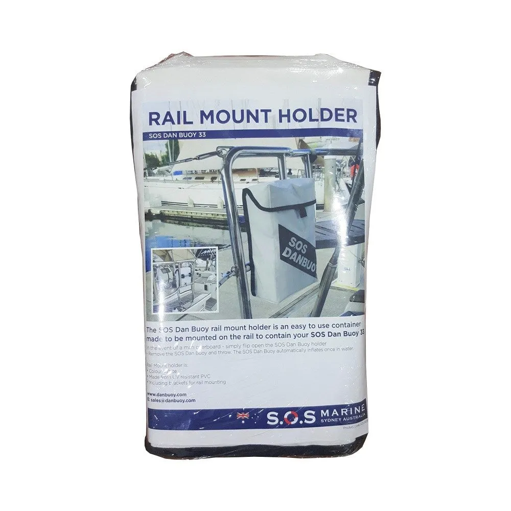 SOS Marine Dan Buoy Rail Mount Holder