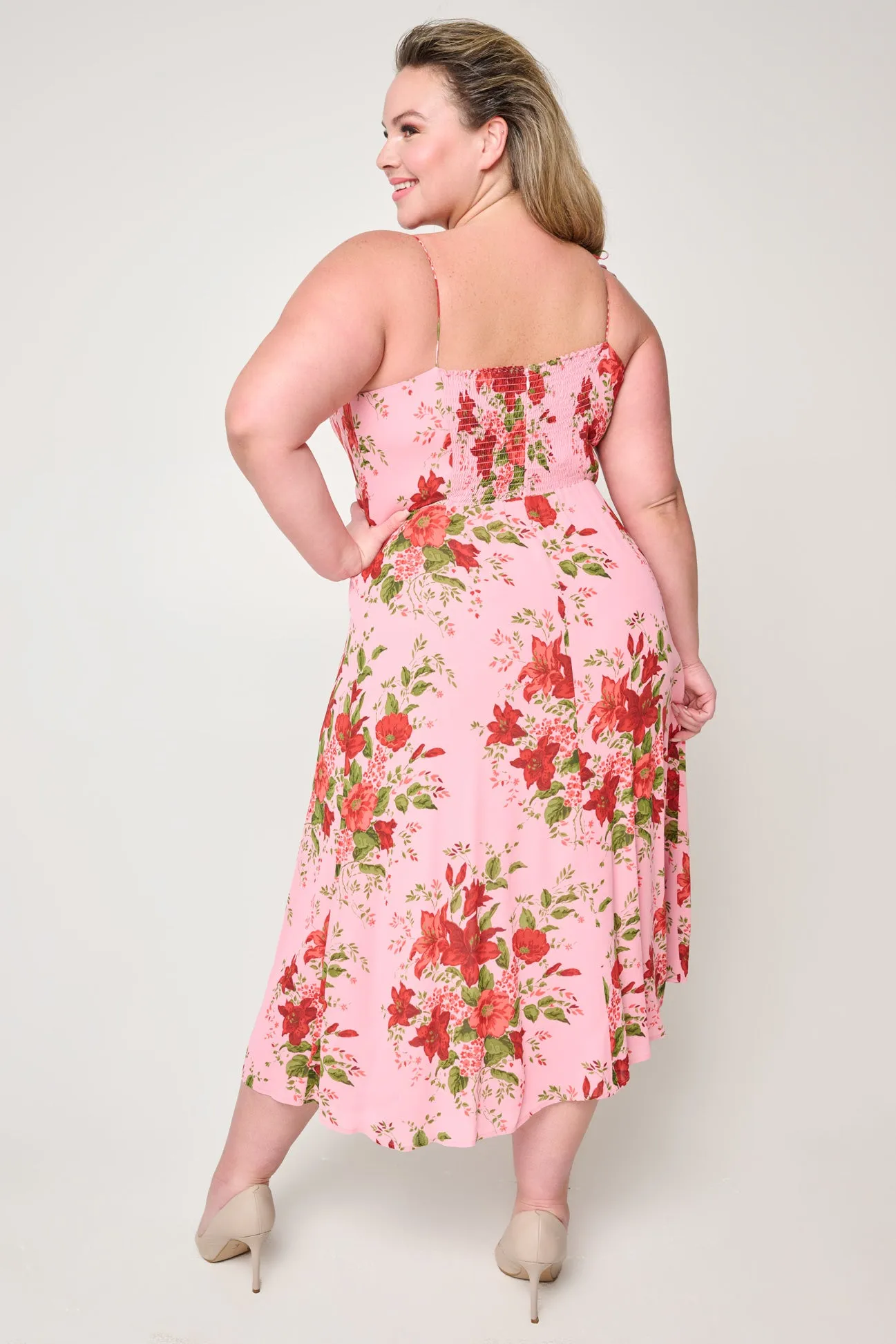 Strawberry Fields Midi Dress by Reformation - RENTAL