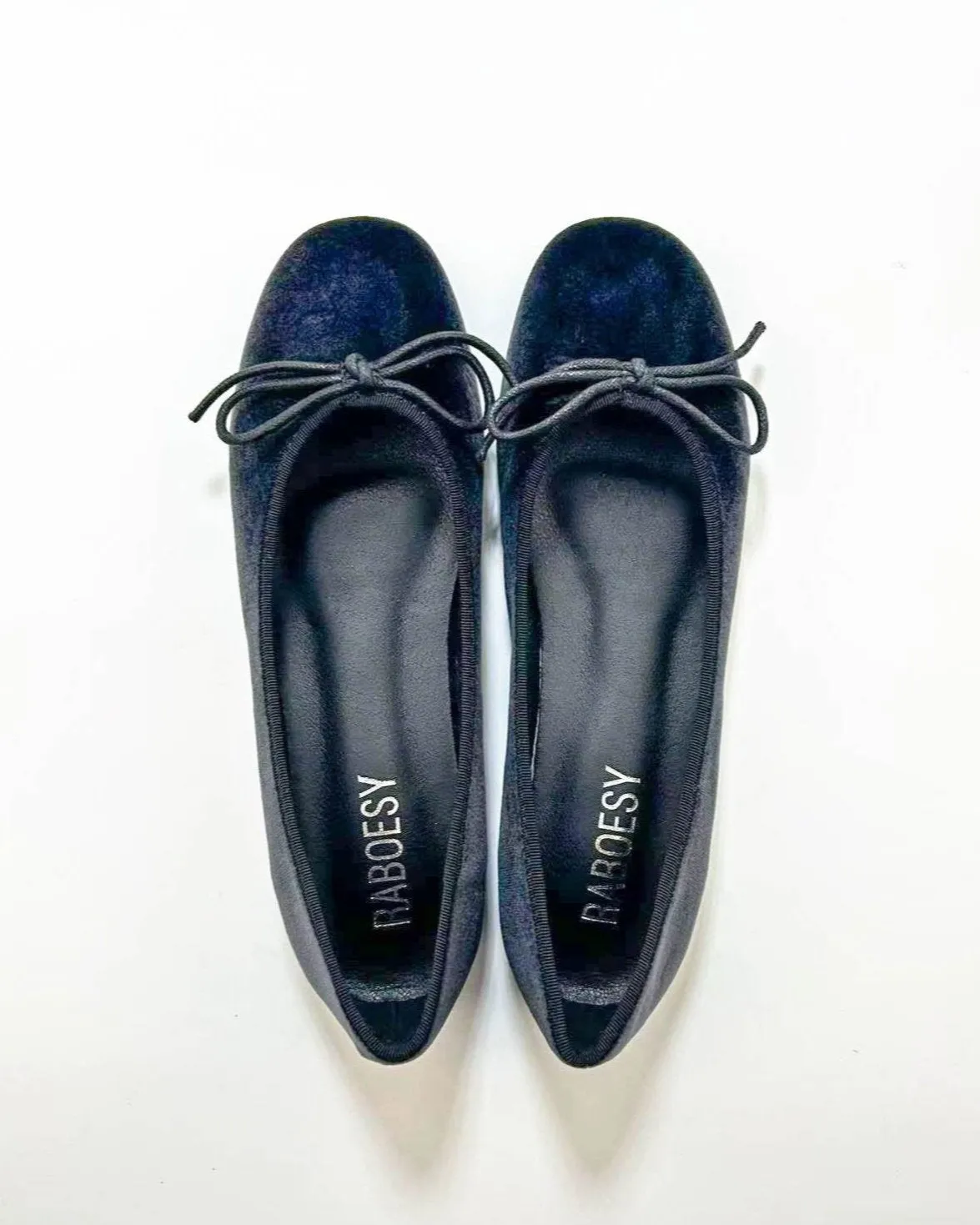 Suede Round Toe Ballet Flats