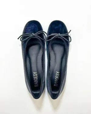 Suede Round Toe Ballet Flats