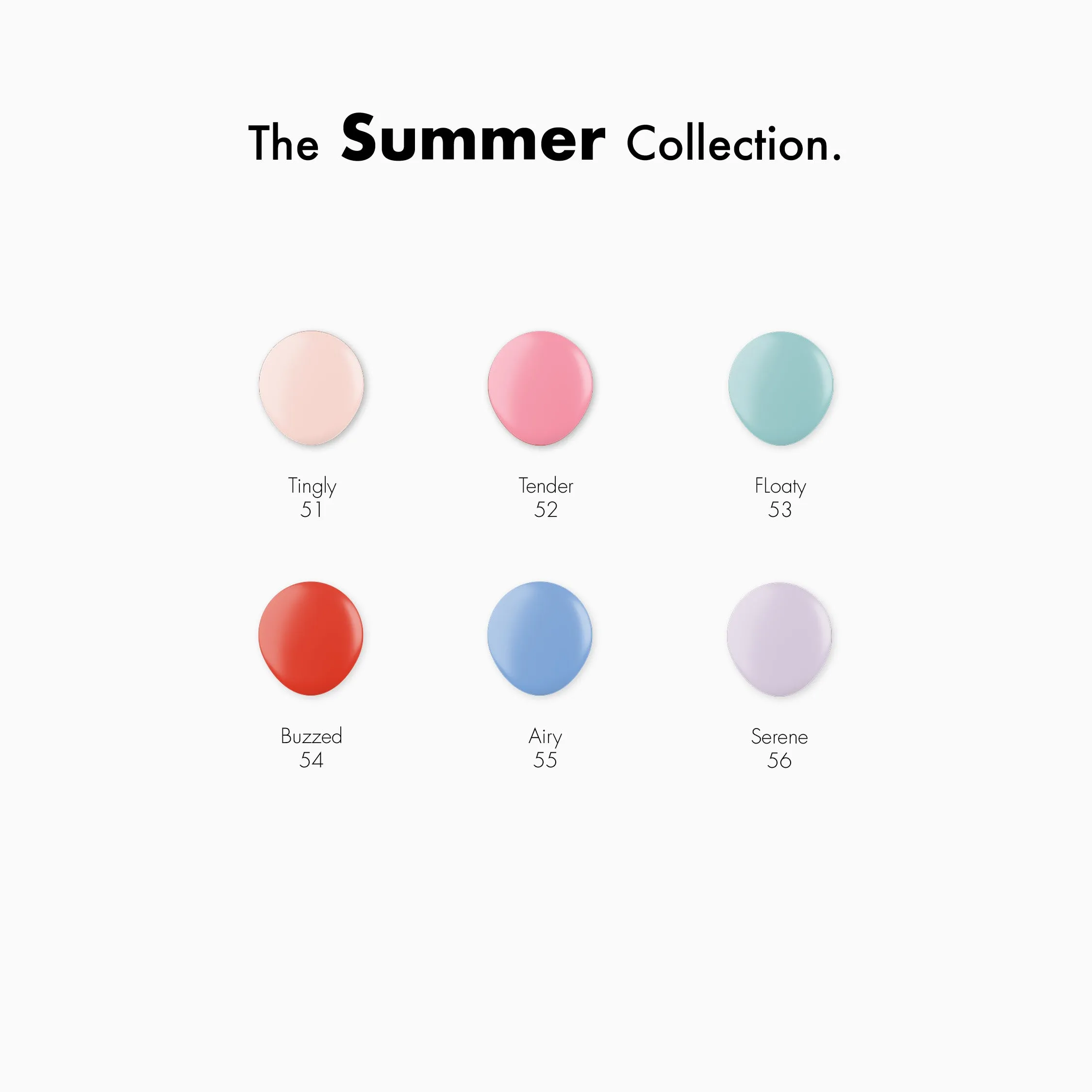 Summer Gel Collection Nail Polish by Drizzle®