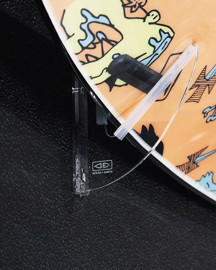 Surfboard Rack | Invisible Wall display rack - Horizontal