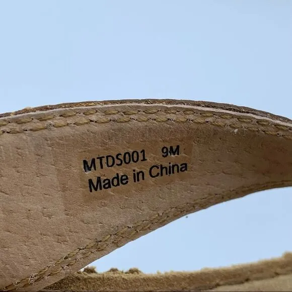 ~Tamarindo Beachcomber Sandal Men's Leather Softbed Flip Flop NWOB 9