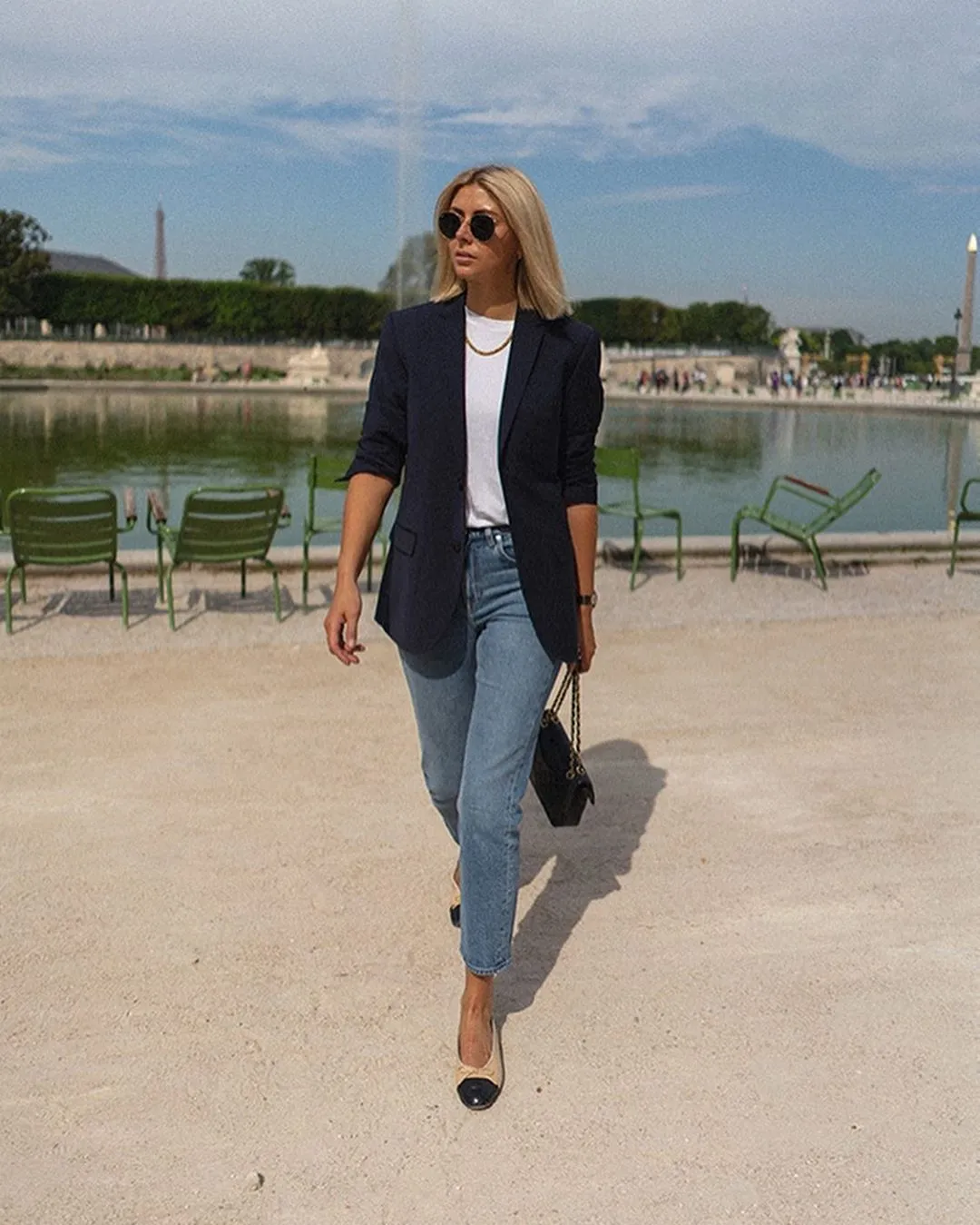 Theory navy blazer Size 8UK
