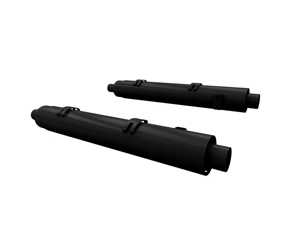 Thunderstroke ® Stage 1 Slip-On Exhausts, Pair - Black