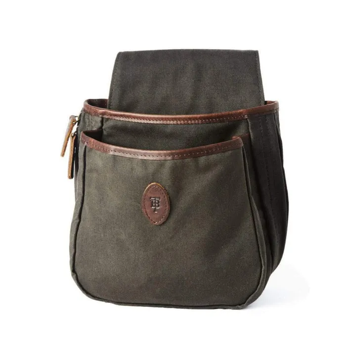 TOM BECKBE CANVAST SHELL BAG - BARK