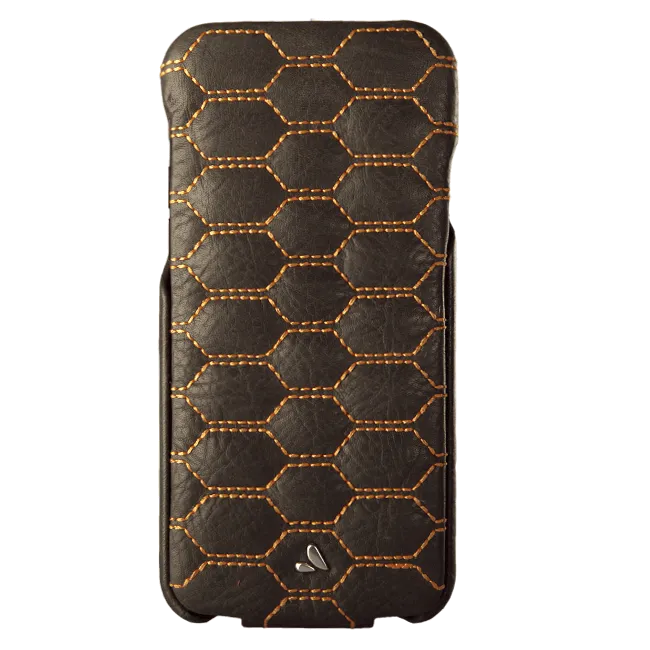 Top Matelasse iPhone 7 Quilted leather case