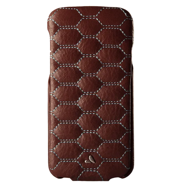 Top Matelasse iPhone 7 Quilted leather case