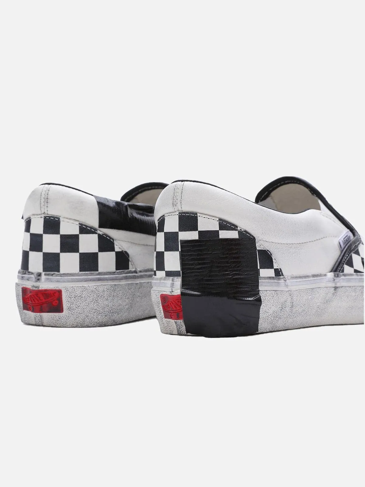 UA Classic Slip-On VLT LX "Black Checkerboard"