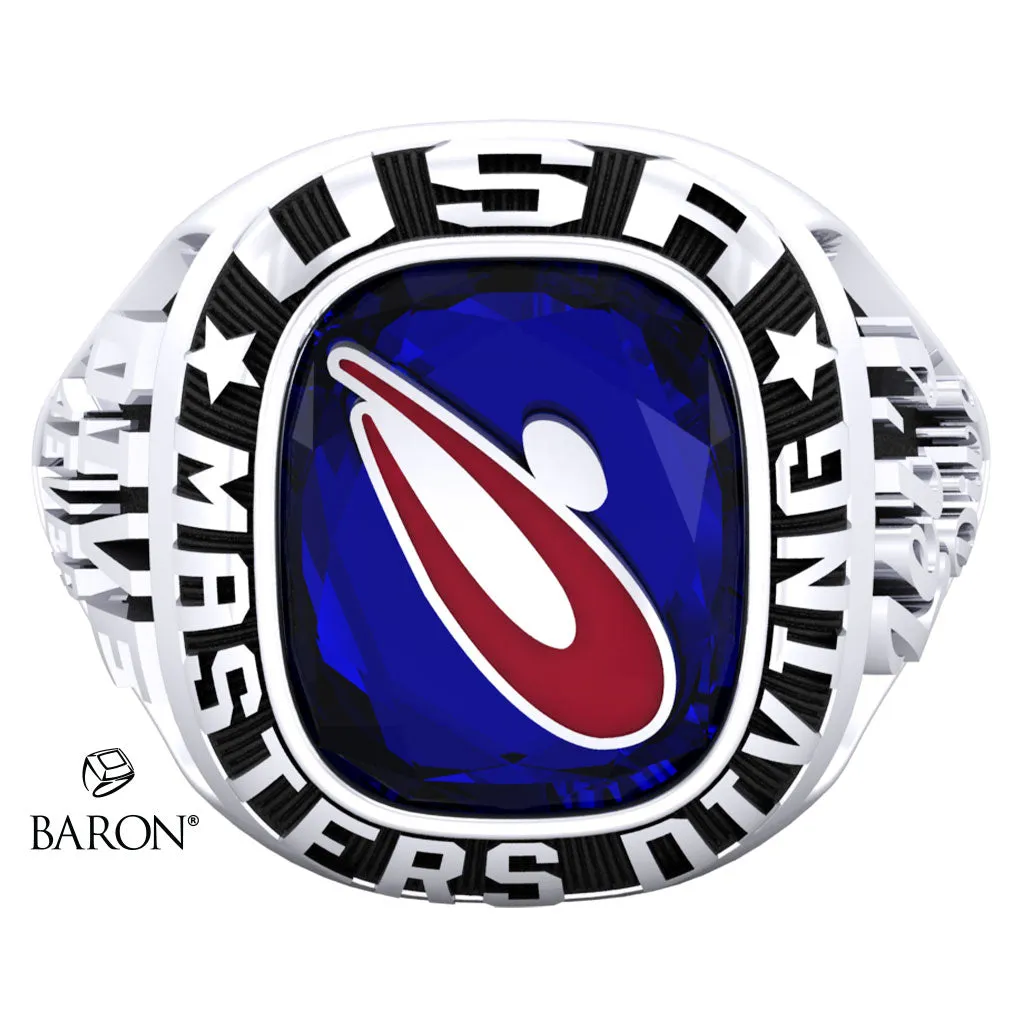 USA Masters Diving 2021 Championship Ring - Design 3.4.E (USA Master Diving)