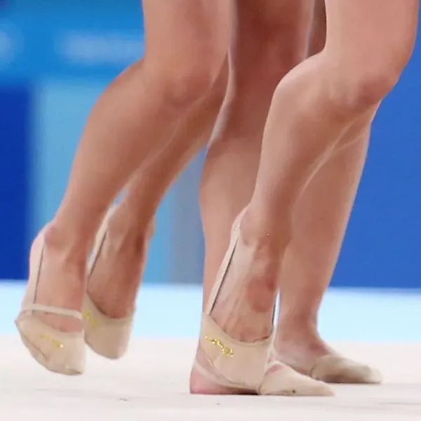 Venturelli "Comfort/EGO" Rhythmic Gymnastics Half Shoes; Worn by the USA National Team!