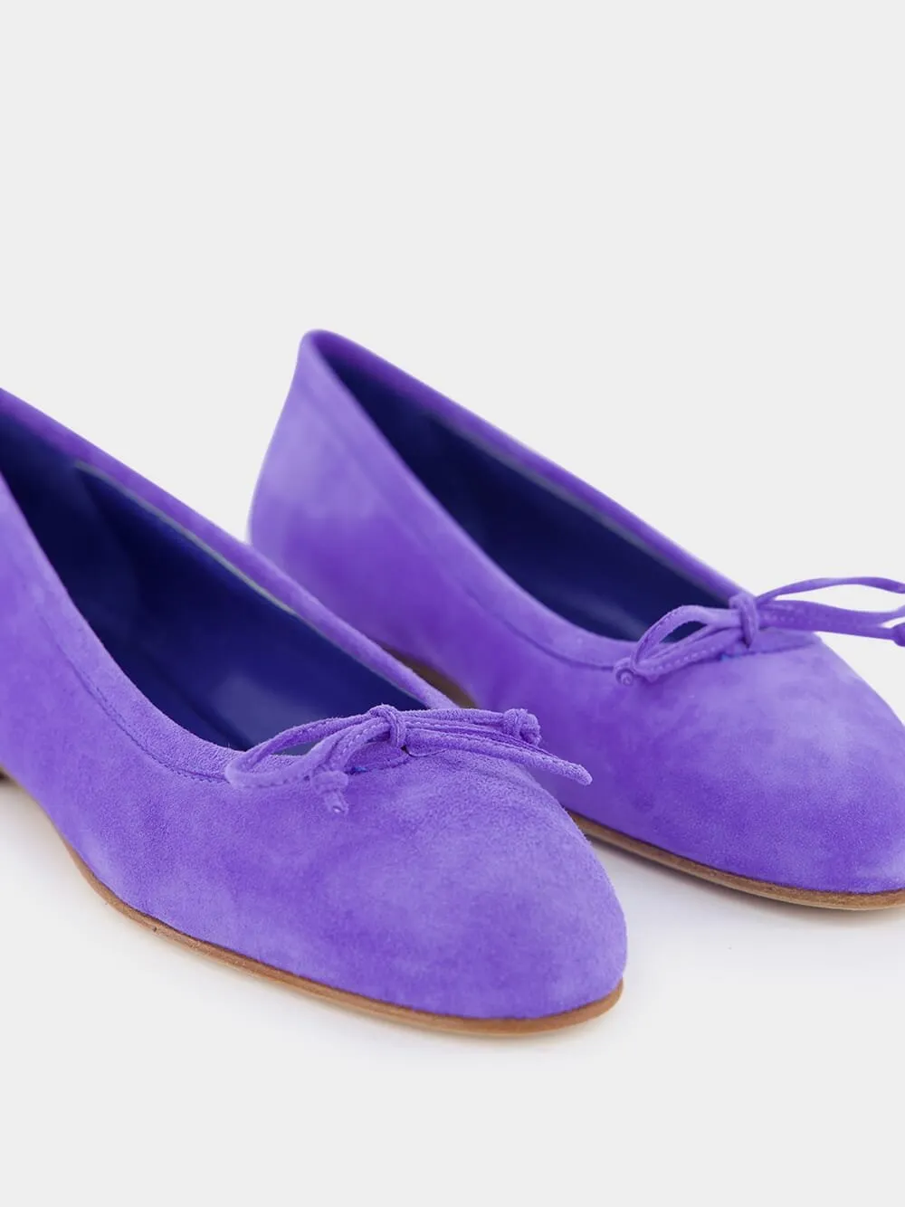 Veralli Flat Suede Ballerinas