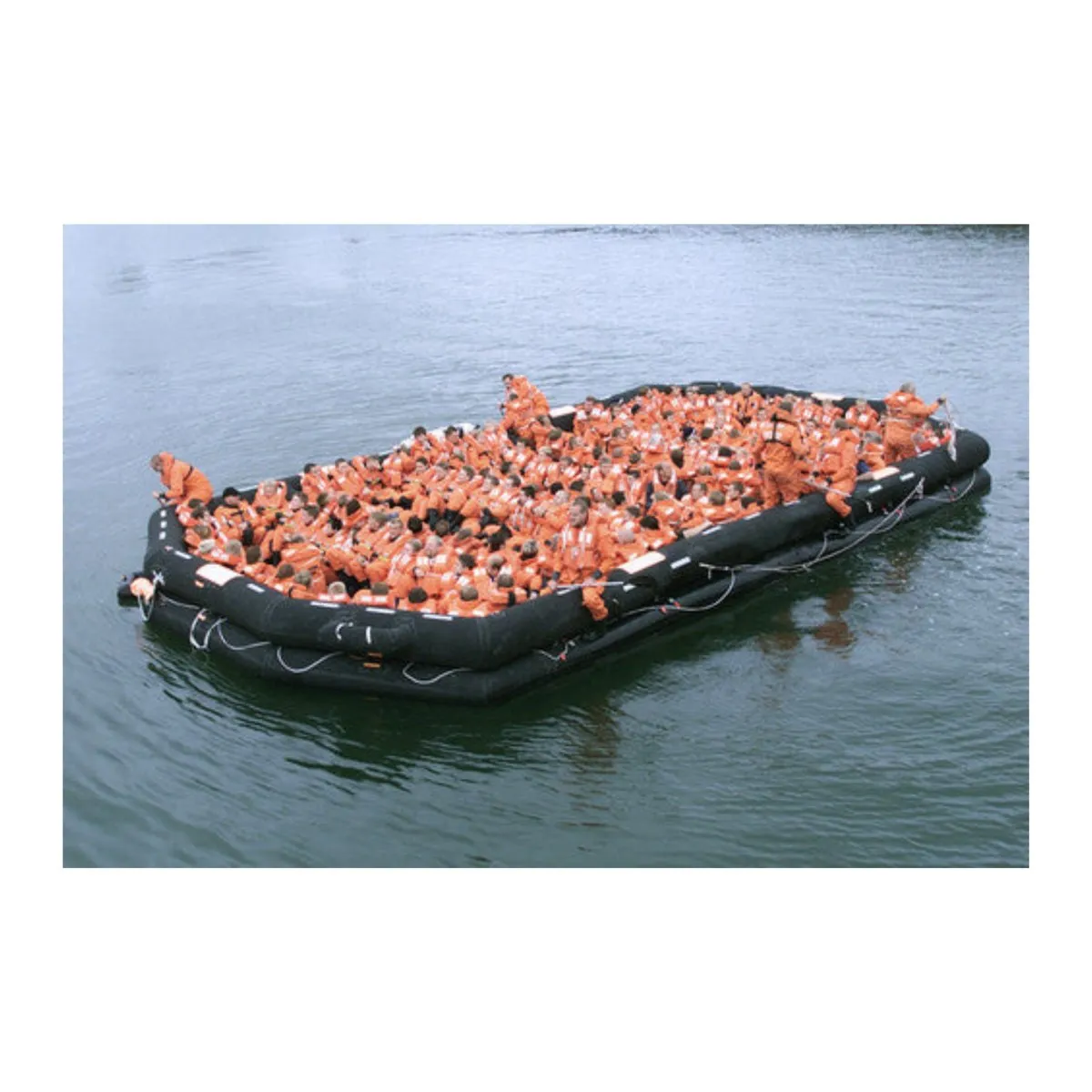 Viking USCG Approved IBA, Round Container, 100-150 Person