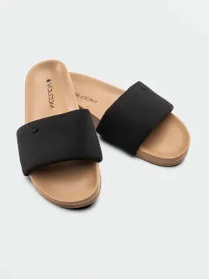Volcom Cool Slide Sandalen - BLACK