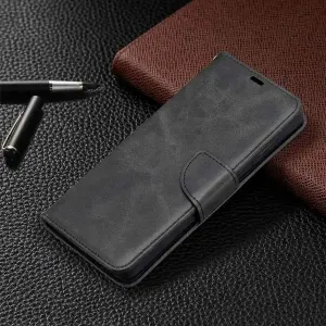 Wallet Sheepskin Leather Flip Case For Samsung Galaxy