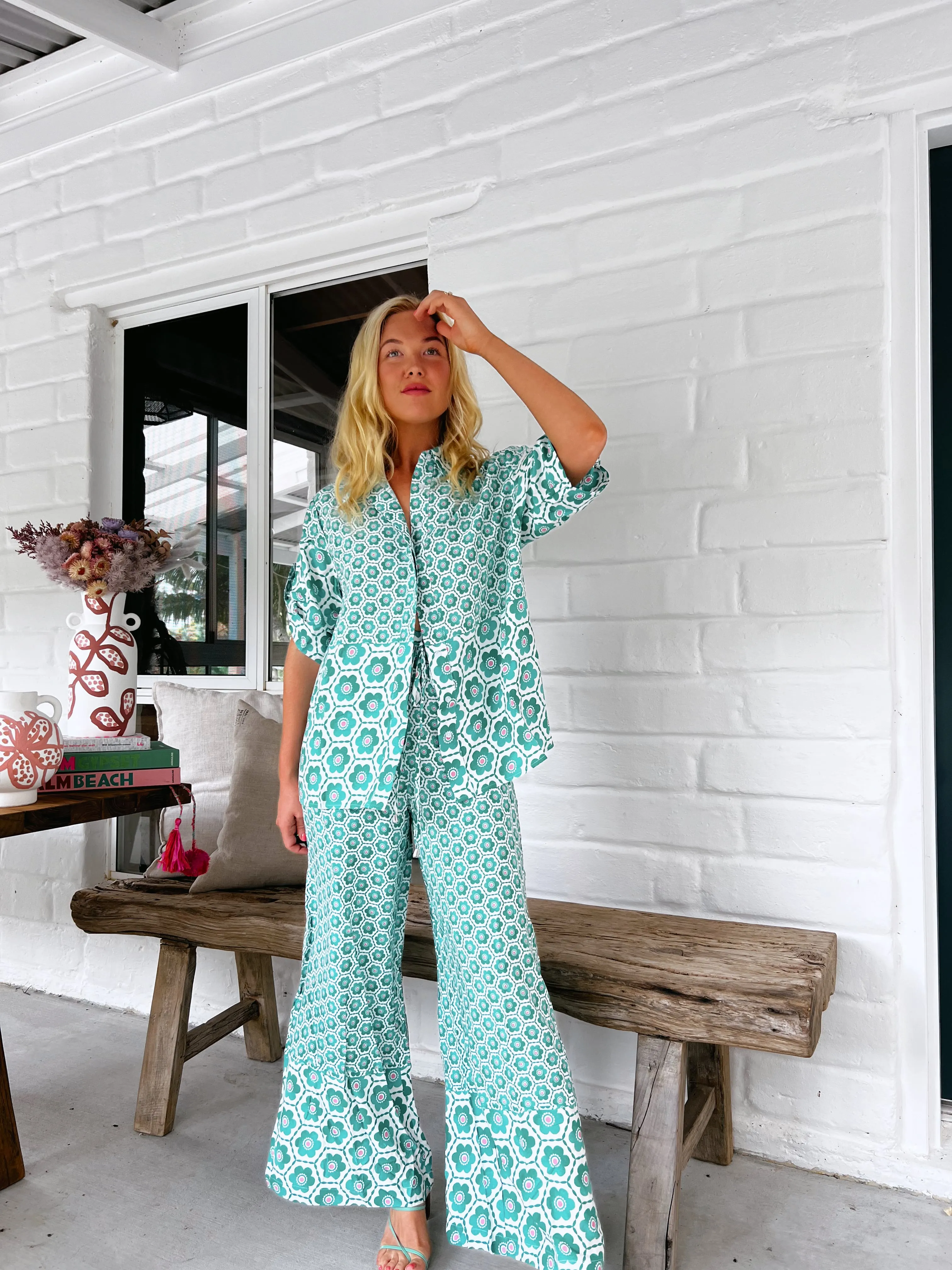 Watermelon Sugar Print Hearts Shirt