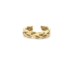 Weave Toe Ring