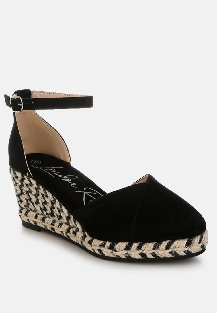 Wedge Heel Espadrilles Sandals By RUW