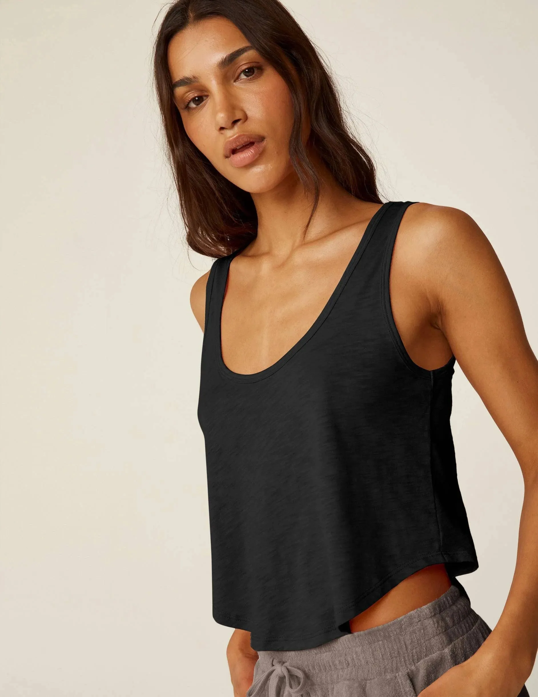 Well Traveled Tank by Beyond Yoga | Black