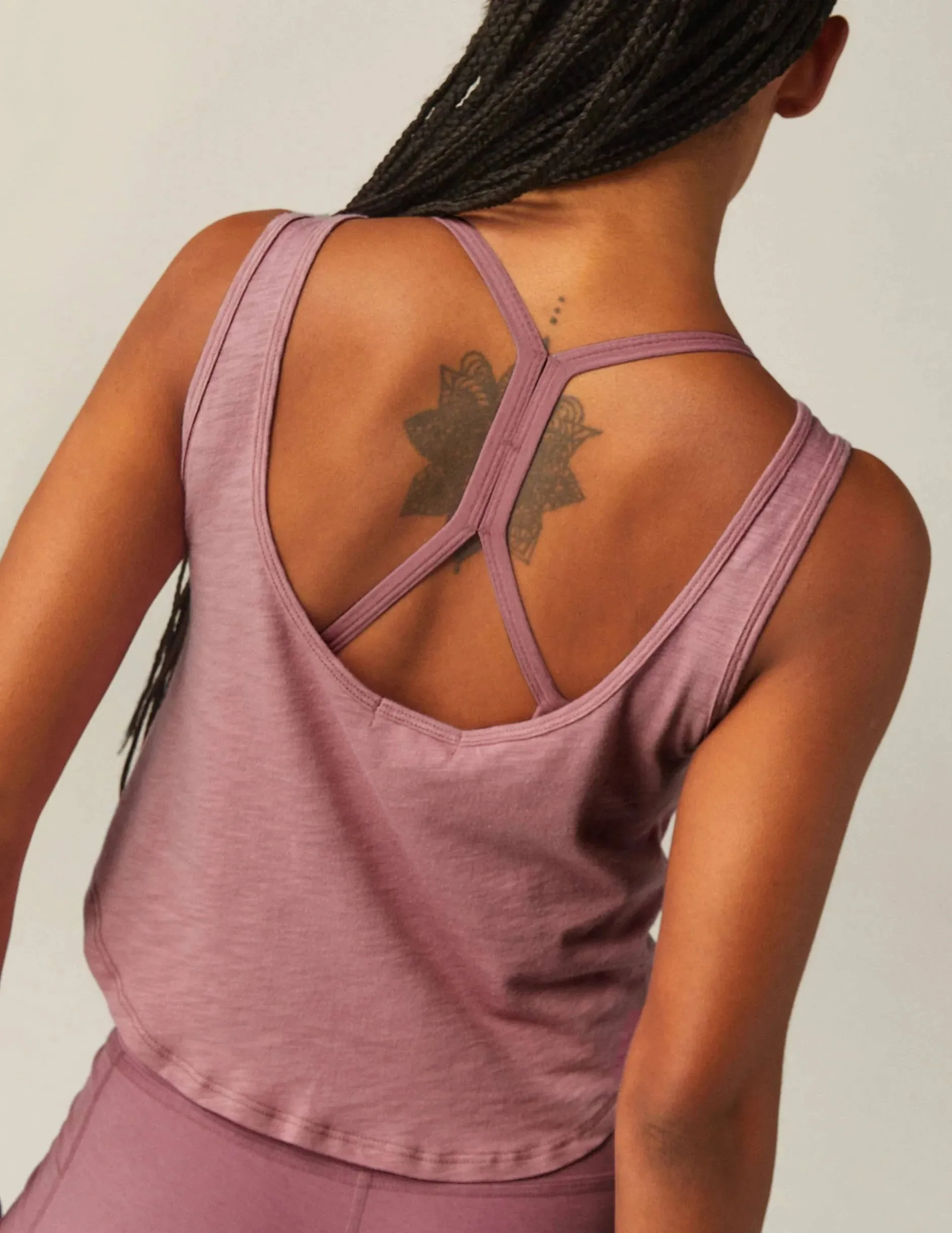 Well Traveled Tank by Beyond Yoga | Orchard Blossom