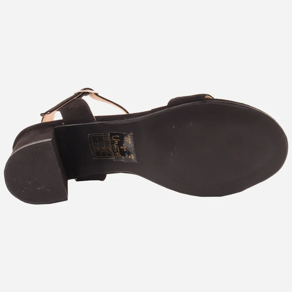 Women "SANDRA" Block Heel Stylish Sandals