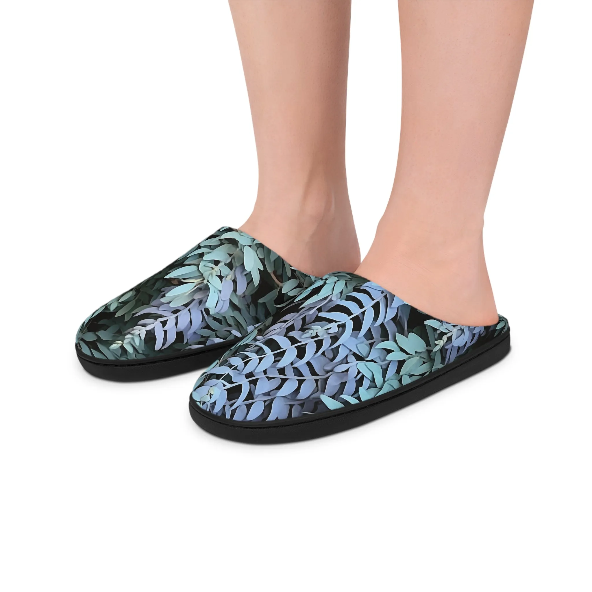 Women's Indoor Slippers - Purple Sage, Purple Sage