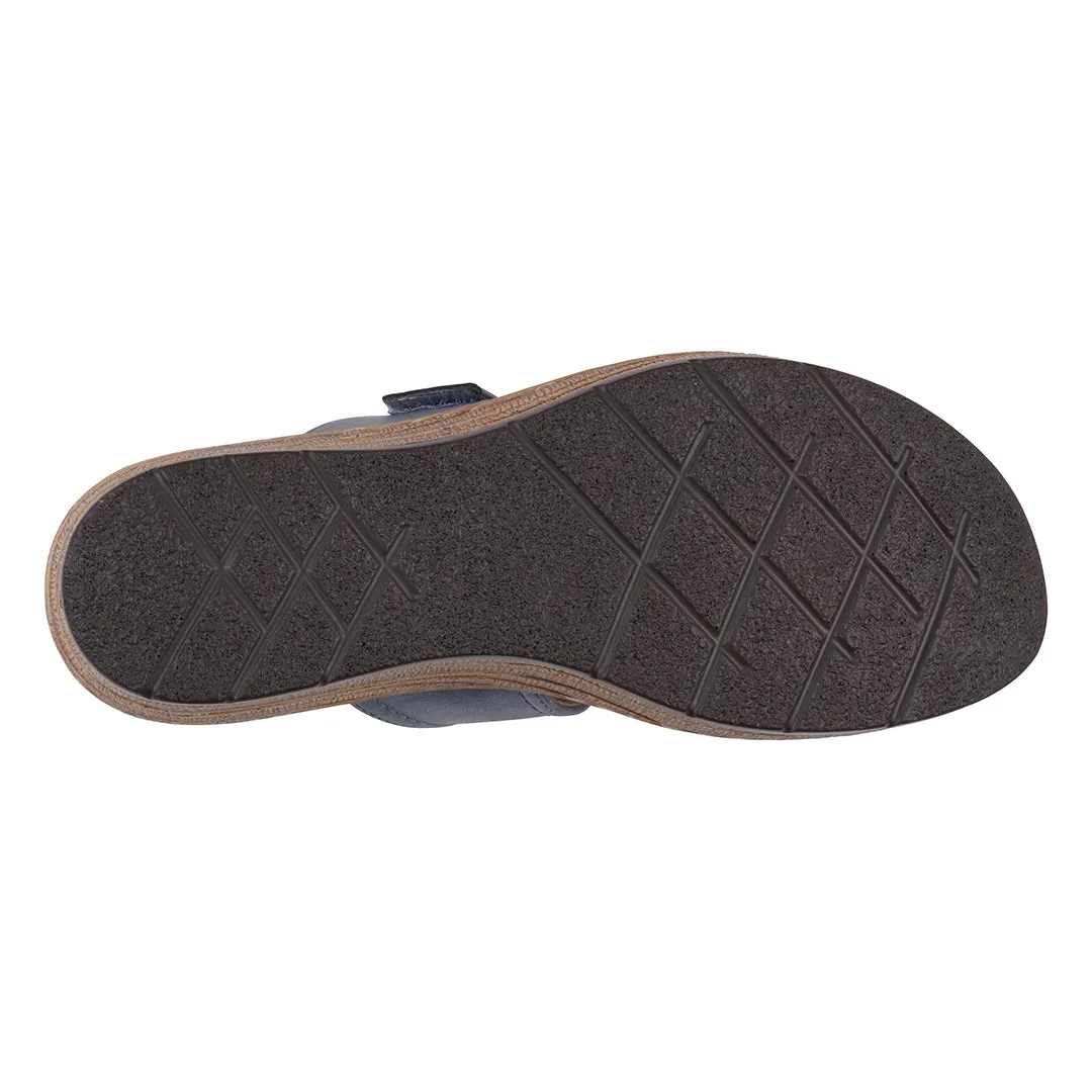Women's Meli Navy Wedge Sandals
