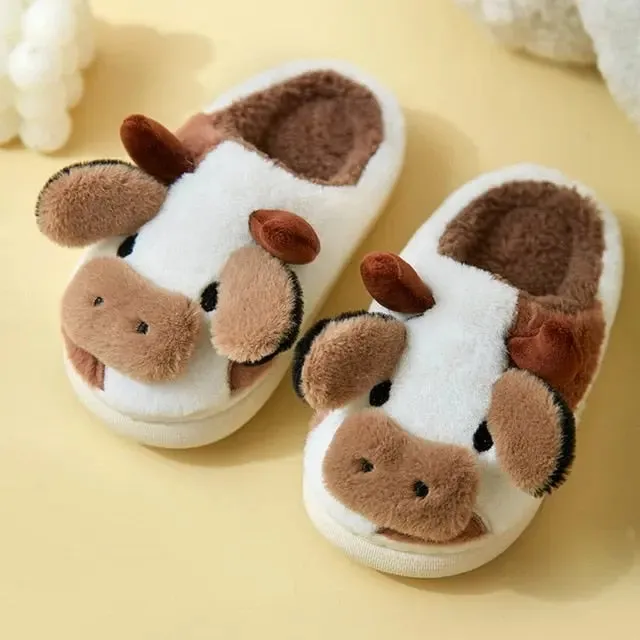 Women's non slip sole plush home Slippers