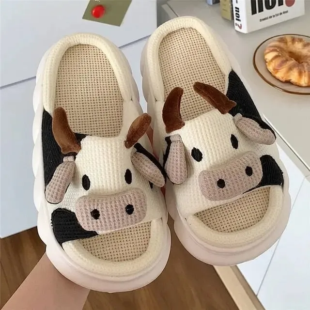 Women's non slip sole plush home Slippers